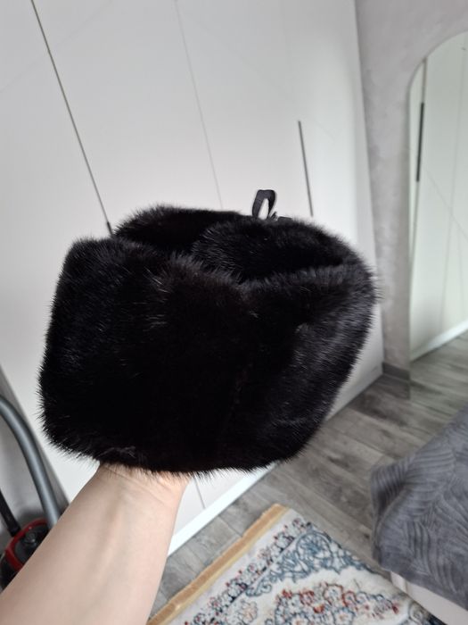 Норковая гапка почти новая