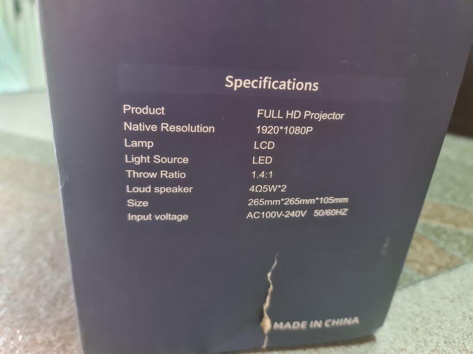 Videoproiector led full hd nativ