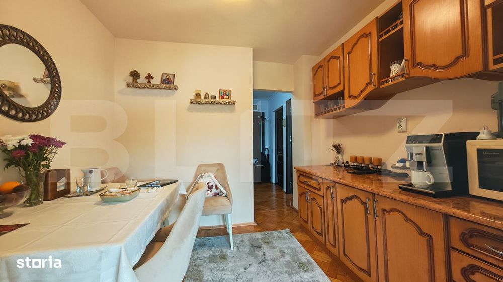 Apartament 3 camere + 2bai, renovat, mobilat si utilat modern, zona Ra