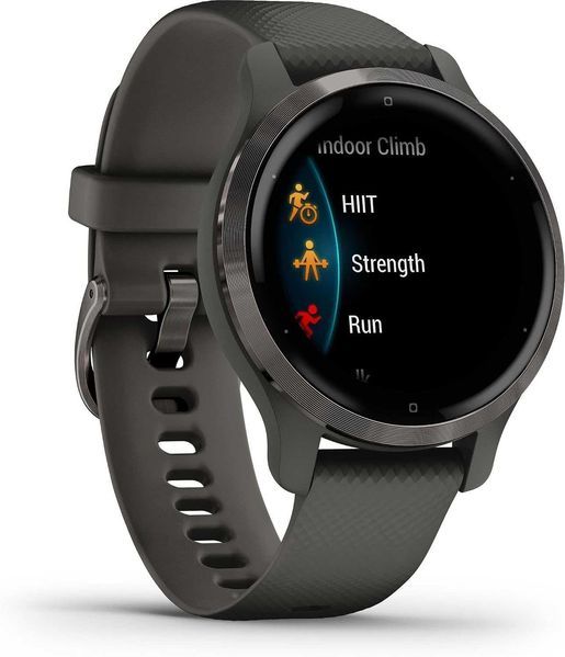 Нов Смарт Часовник Garmin Venu 2S Slate/Graphite 010-02429-10, 2 години Гаранция