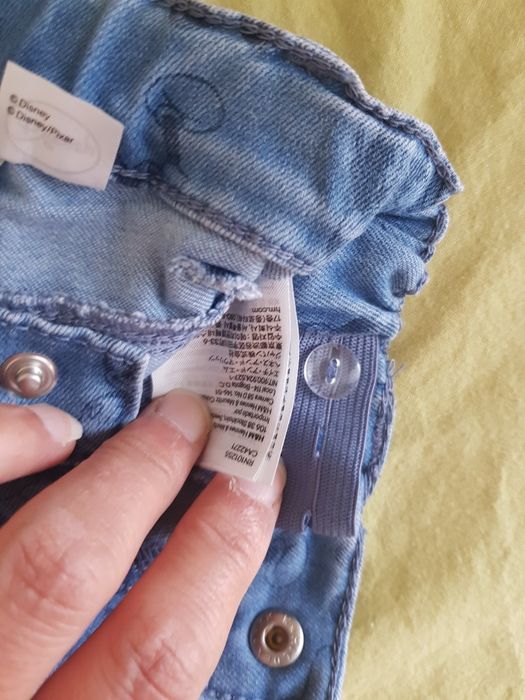 4 броя къси дънкови панталонки,86см,H&M