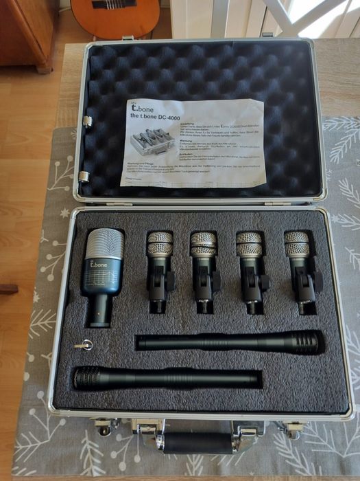 T-Bone drum microphones