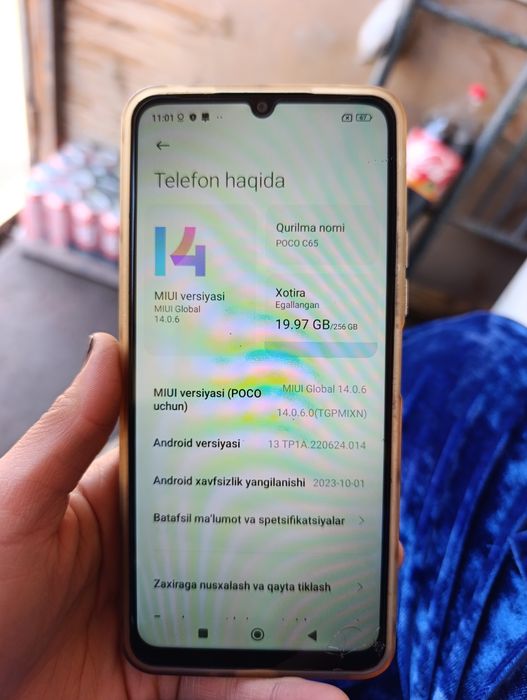 MIUI Global Poco C65 256Gb
