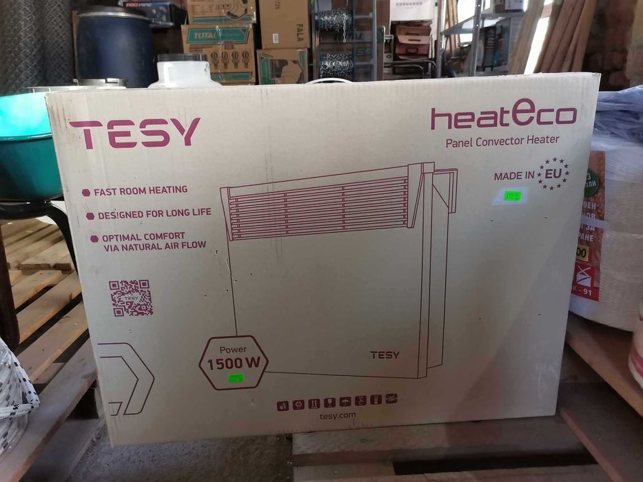 Чисто нов конвектор Tesy CN 03 150 MIS F с крачета
