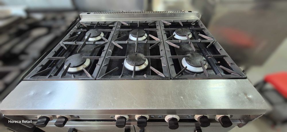 Aragaz 6 arzatoare profesional,GAZ,restaurant,bucatarie,cantina,horeca