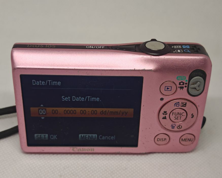 Canon IXUS 105 IS Pink – Culoare RARĂ, Y2K Digicam Vibes