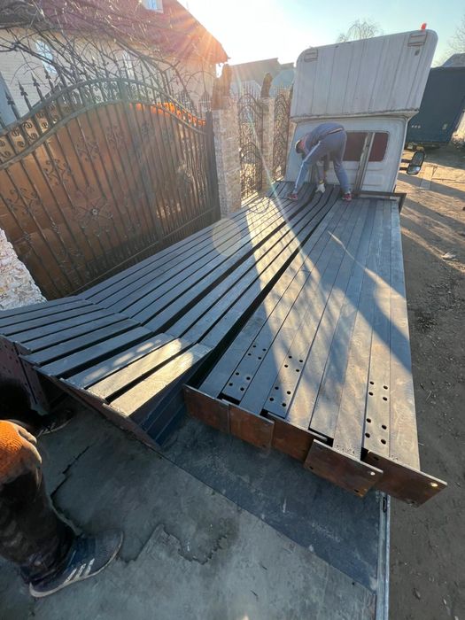 Structura metalică de vânzare 12x25x4 din ipe 180 pret 6000 euro