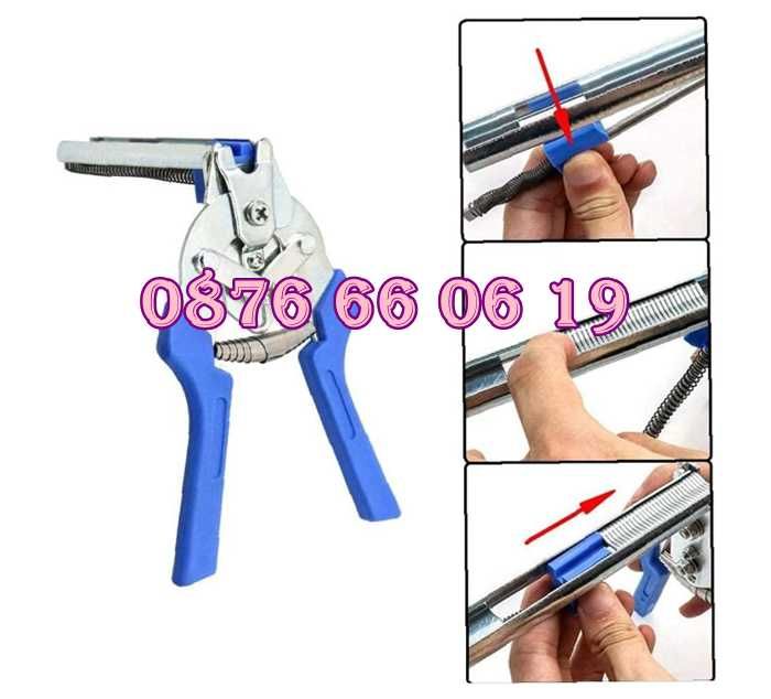 Клещи за връзване на колбаси, клещи за връзване на луканки +1200 скоби