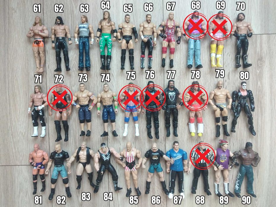 WWE Кеч Колекция, Екшън Фигурки, Аксесоари, Кечисти, Картички, Играчки