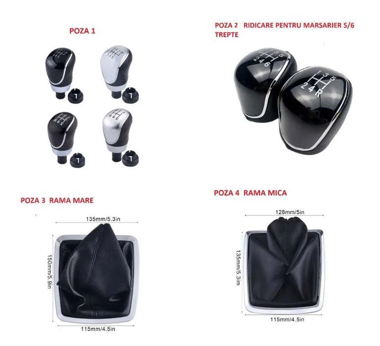 Nuca schimbator viteze Ford Focus 2,Fiesta,C-Max