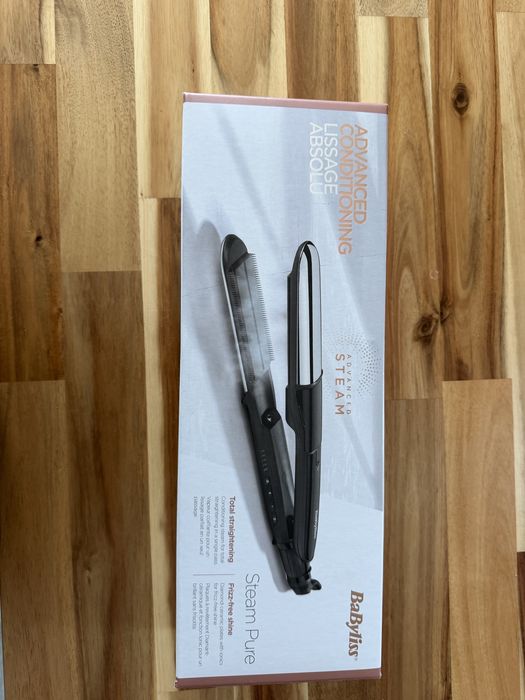 Placă de păr cu aburi 2 in 1 Steam Pure ST495E BaByliss