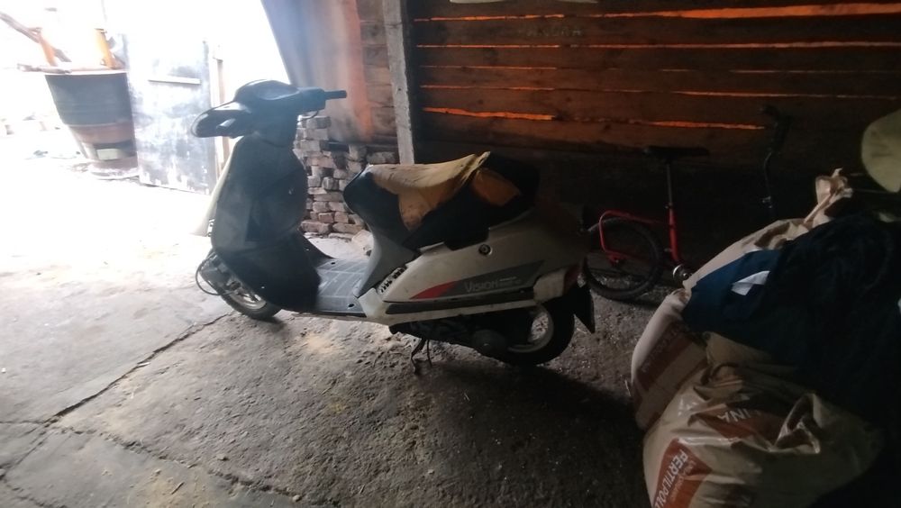 Honda Vision 50 на части !!!