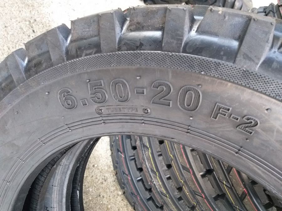 cauciucuri noi 6.50-20 BRECKNER GERMANY 10PR anvelope U650 fata R20