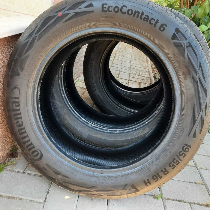 Super Anvelope 195 55 R16 Continental Ecocontact 6 NOI !