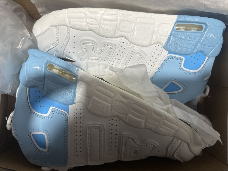 кроссовки найк uptempo blue