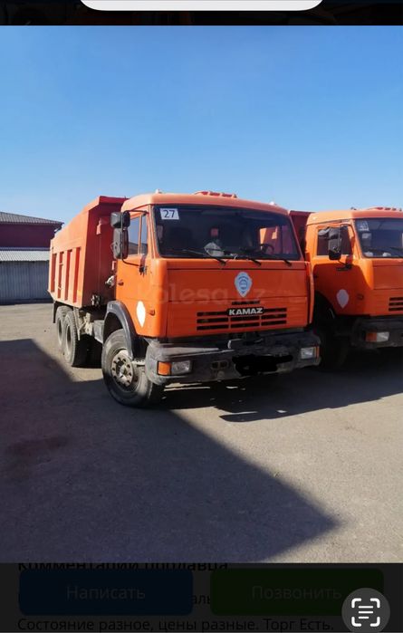 Камаз 65115 Евро 2.  2010 год