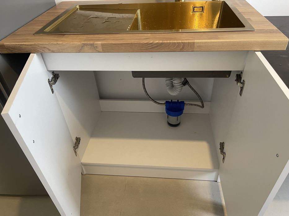 Masca de chiuveta + blat decupat fara chiuveta