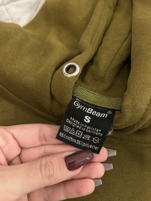 Дамски Суичър GymBeam с качулка