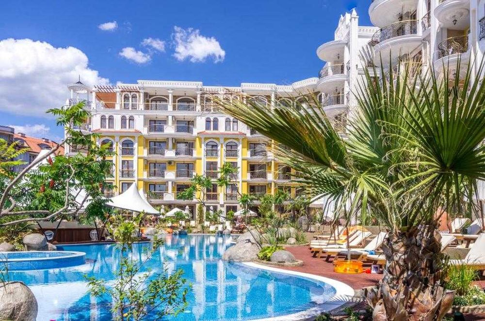 Луксозно обзаведен 2-стаен ап. в Harmony Suites Monte Carlo, к.к. Слънчев бряг