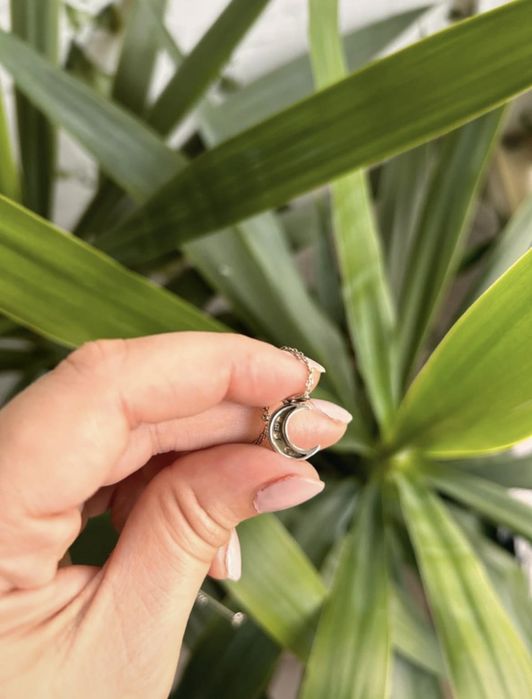 Lantisor din argint 925 pandantiv semiluna