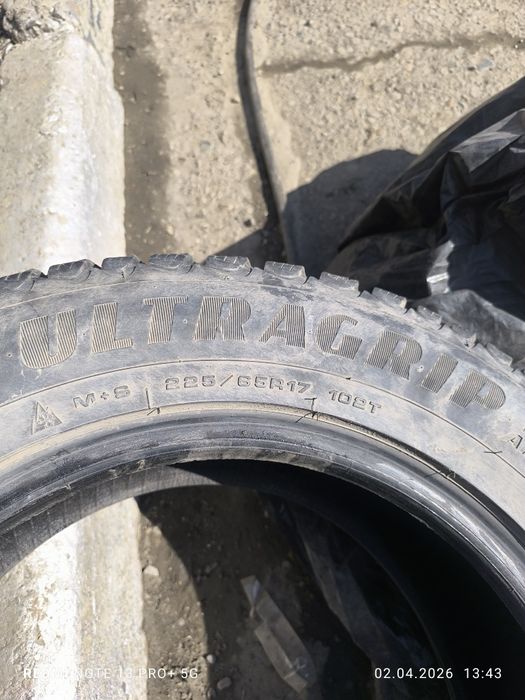 4 шины Bridgestone 225/65/17