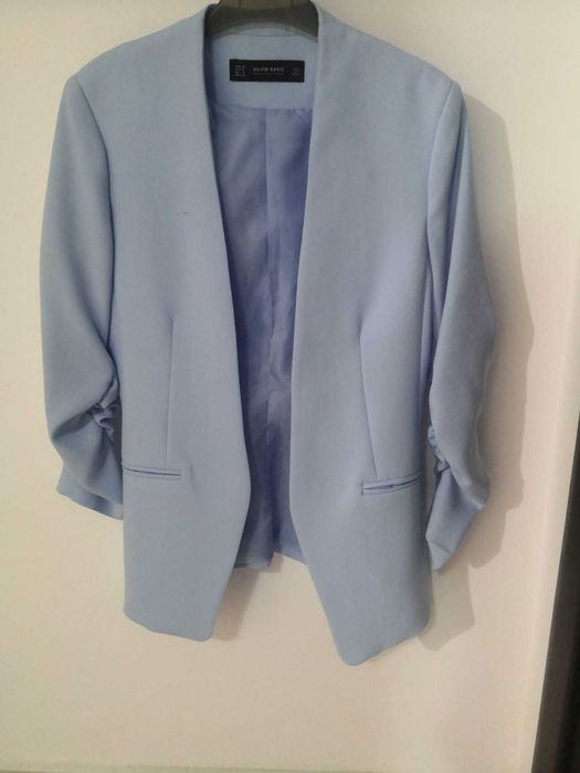 Sacou elegant albastru deschis