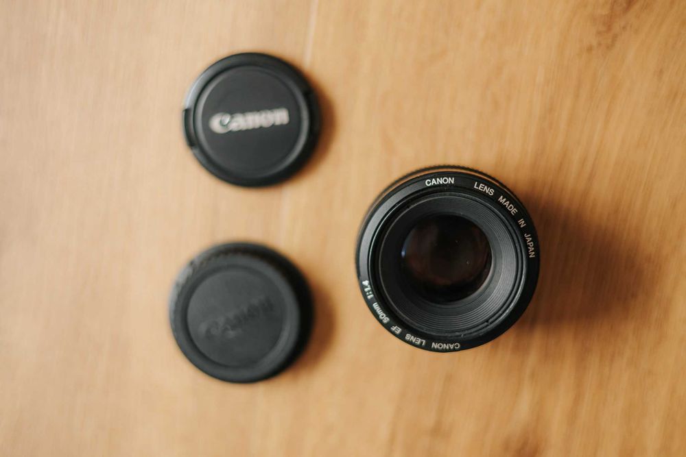 Canon EF 50mm f/1.4 USM | Obiectiv luminos | AF USM | Capace originale