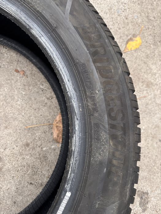 215/55/17 Bridgestone 4 бр 2024