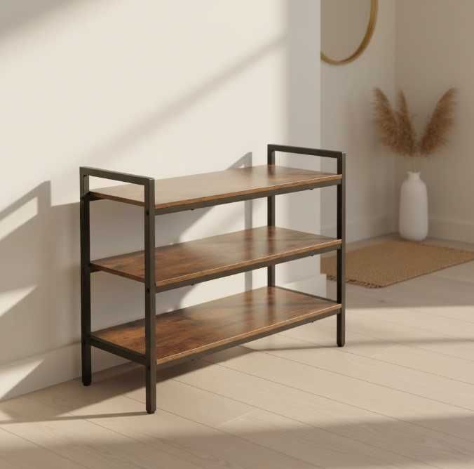 Шкаф за обувки с 3 рафта Ruhhy 27038, лесно сглобяване и здрава конструкция