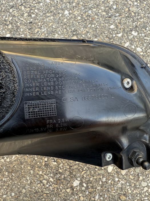 Stop spate lampa Audi A7