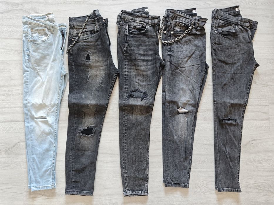 Blugi Zara Barbati, Editie Noua Primavara 2026 - Diferite Modele s