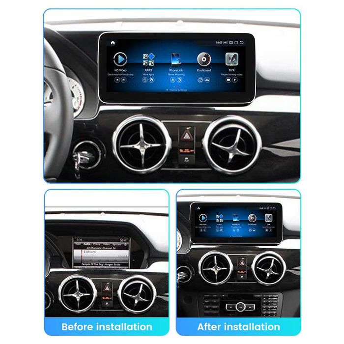 Navigatie Mercedes GLK din 2008-2015 Display 12.5 inch 4GB Garantie