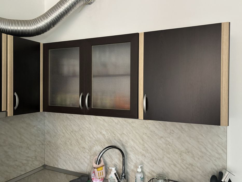 Кухня ъглова - като нова + ел.уреди