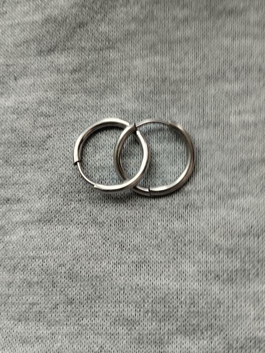 Серьги не серебро.