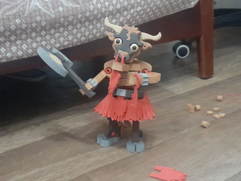 Минотавр мягкий конструктор