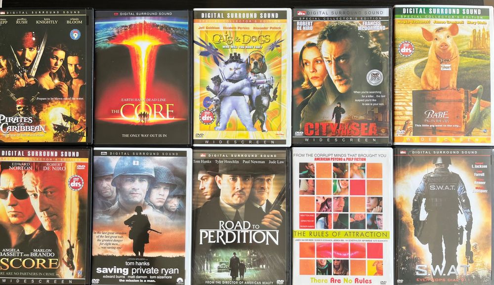 DVD колекция филми и музика