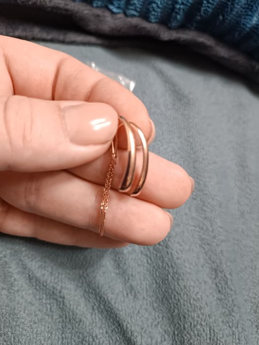 Серьги золото 585