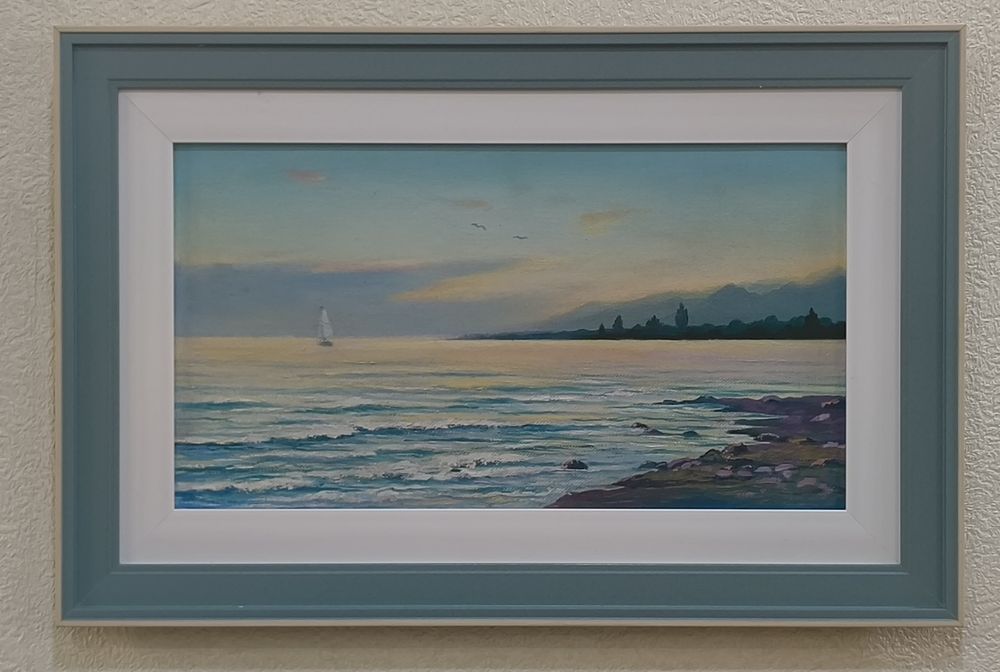 Картина маслом 59х39 см