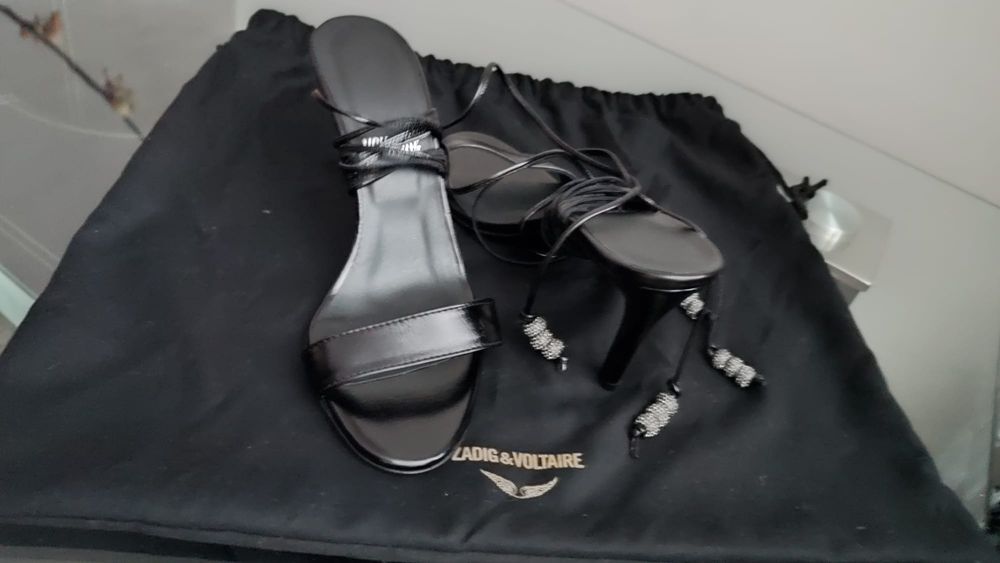 Pantofi Sandale cu toc 8.9cm Zadig Voltaire 36