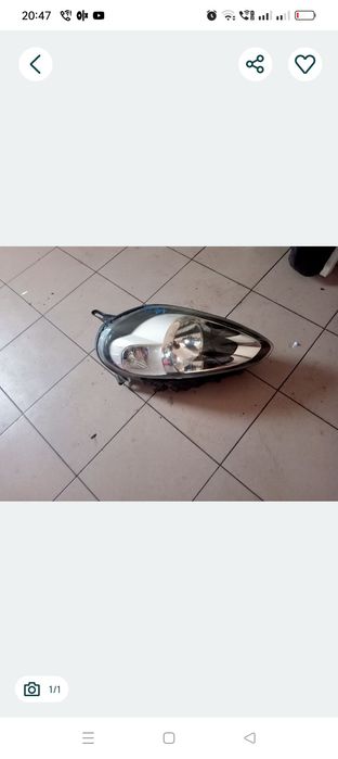 Far Europa  dreapta fiat grande punto evo 2002