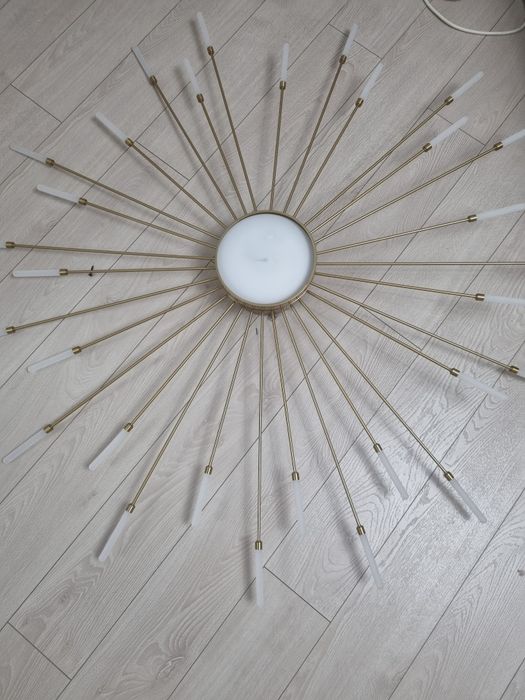 Lustra led aurie eleganta