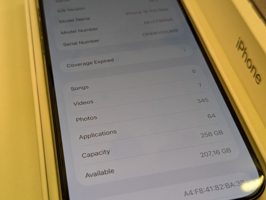 iPhone 15 Pro Max 256GB