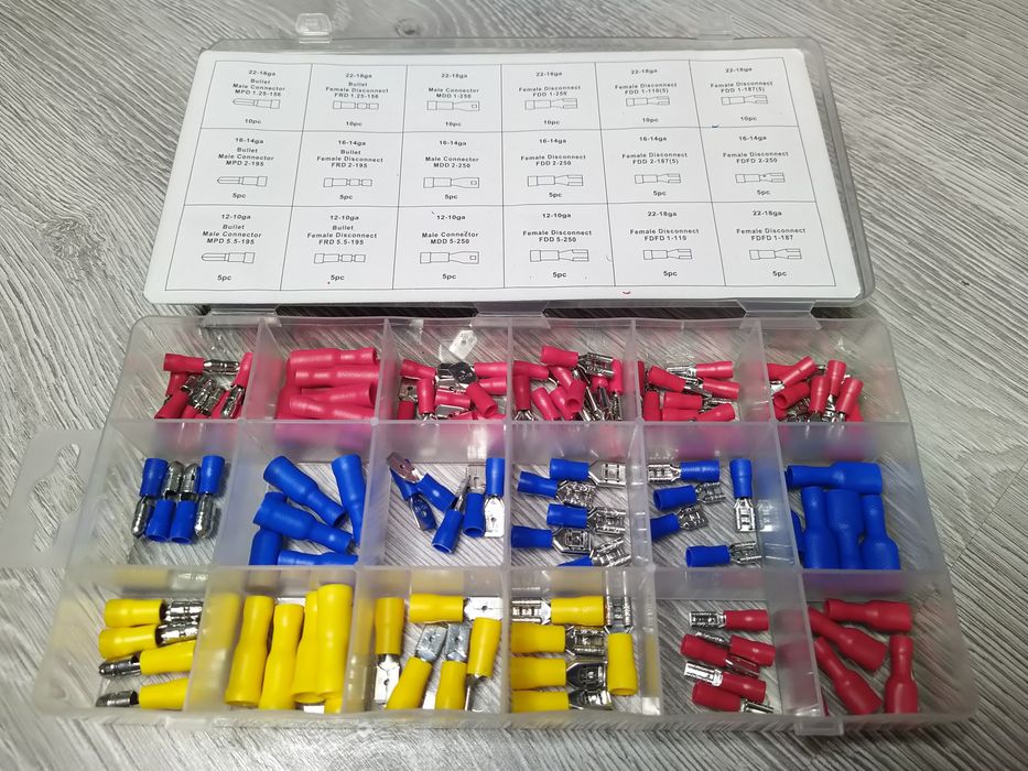 Set papuci electrici izolati 120 piese