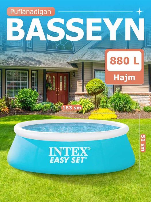 BASSEYN. Optom narhlarda  Intex Har xil òlchamda