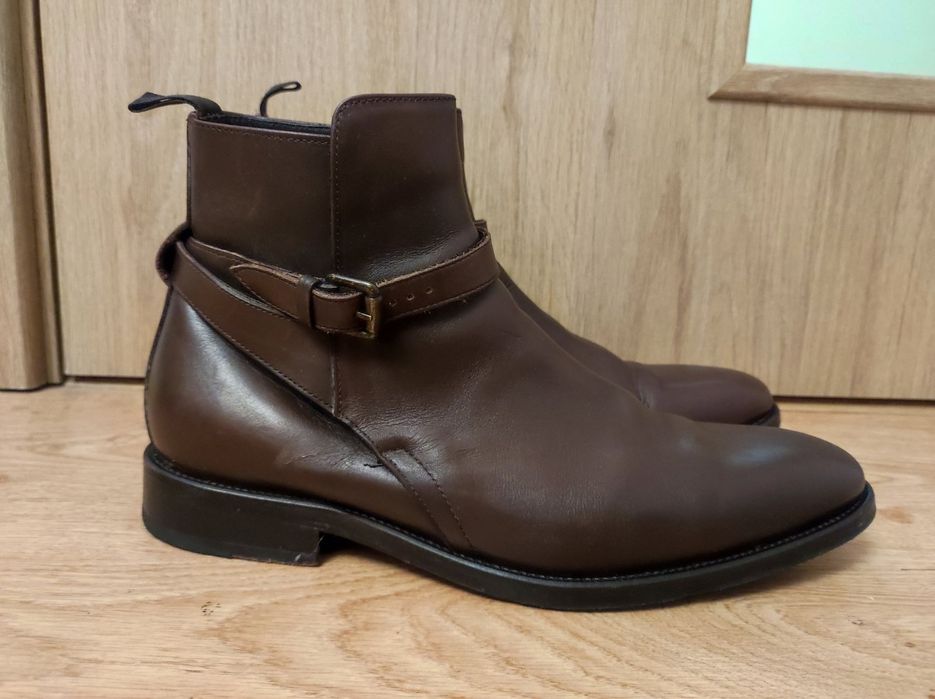 Мъжки боти Henry Stevens естествена кожа