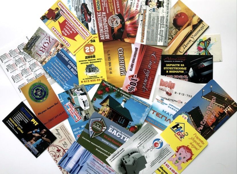 Vizitka Flayer kitob pechat