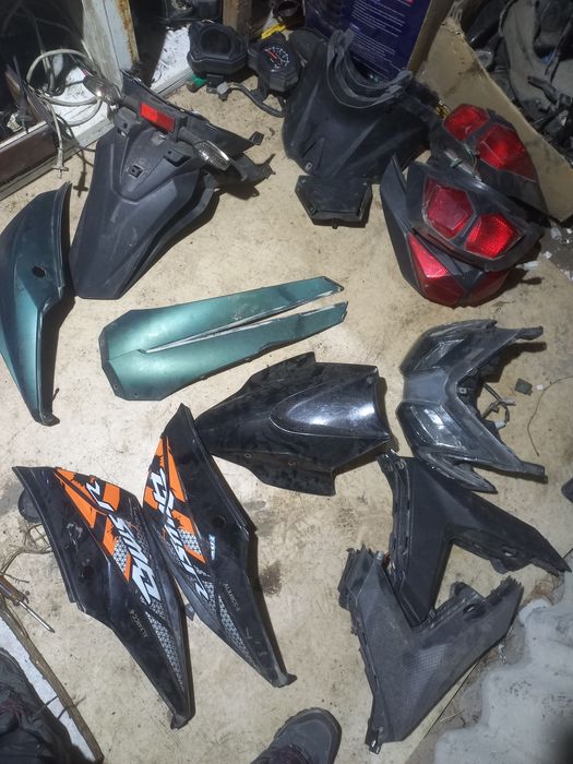 Запчасти мопеда самурай