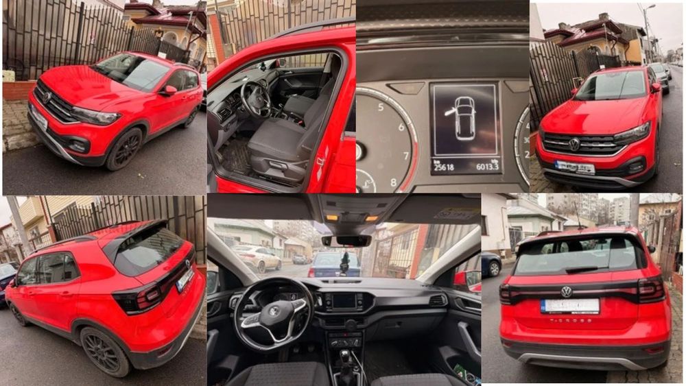 Volkswagen T-Cross VW T-Cross 2020 1.0 TSI 95CP _25.600 km