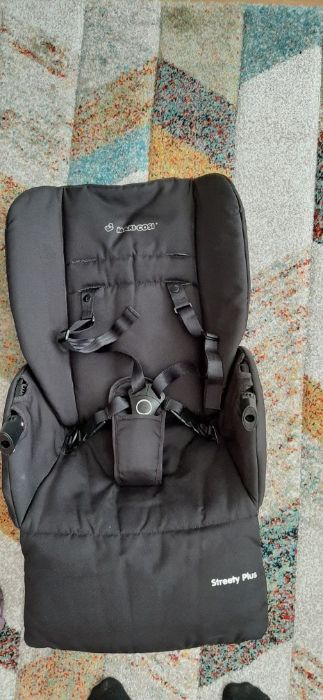 Нови седалка bebe confort street plus+гюрук+подложка за седалка