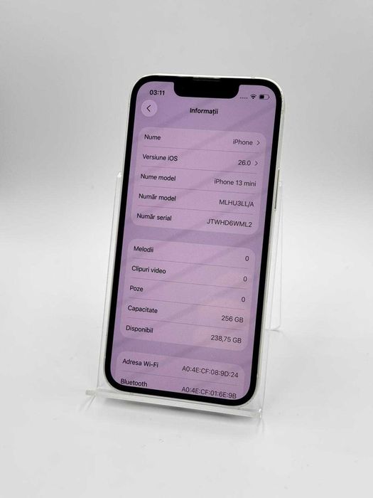 Iphone 13 MINI / 256 GB 83% BAT / Factura / Garantie #50806